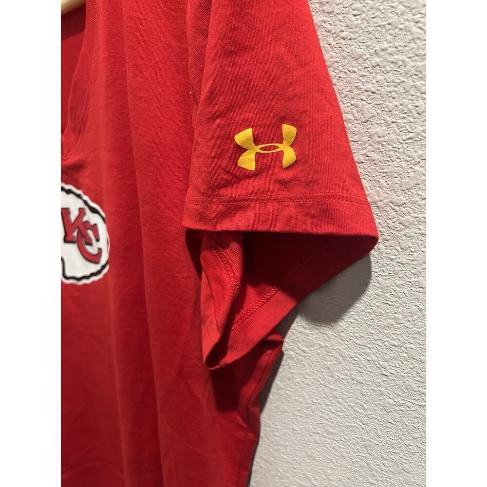 Kansas City Chiefs T Shirt Womens XL Red - Picture 4 of 6
